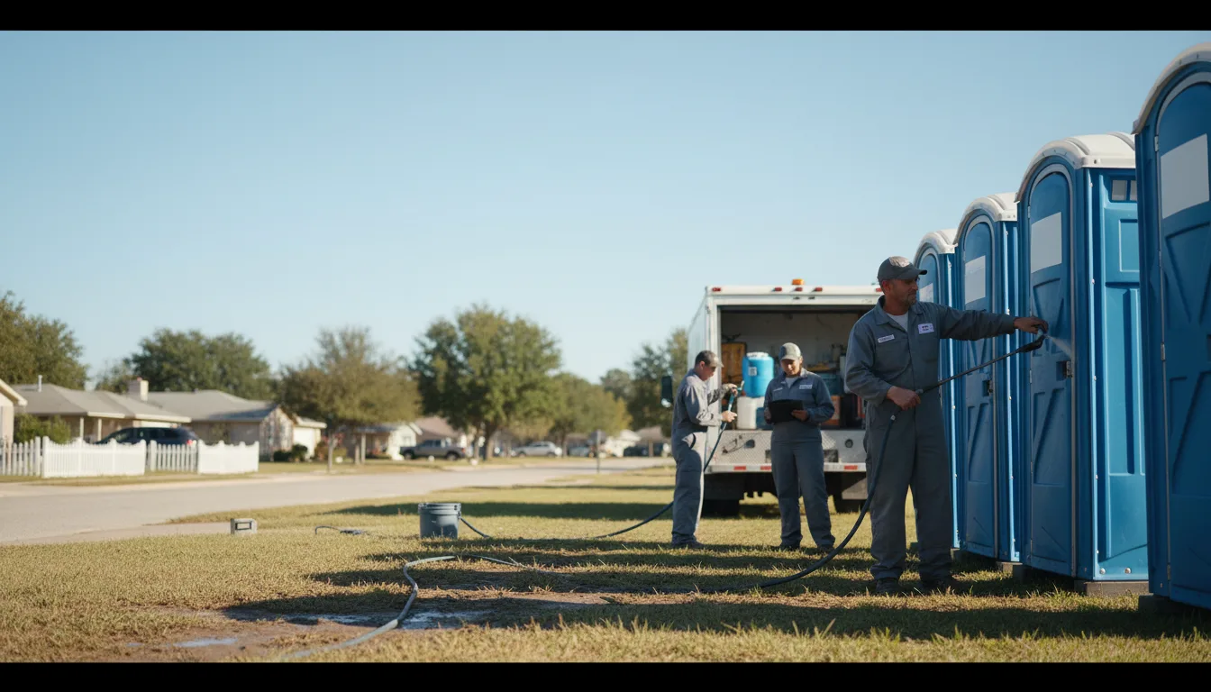 Long-Term Portable Toilet Rental in Media, IL near me